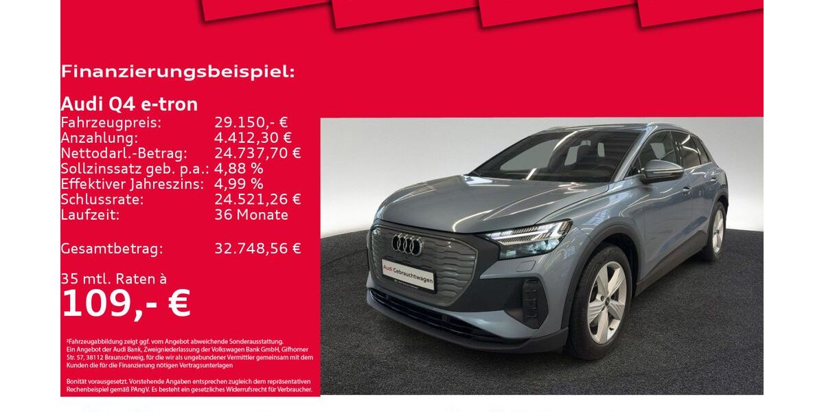 Audi Q4 e-tron 53.344 km 28.850 &euro; Hannover 30179