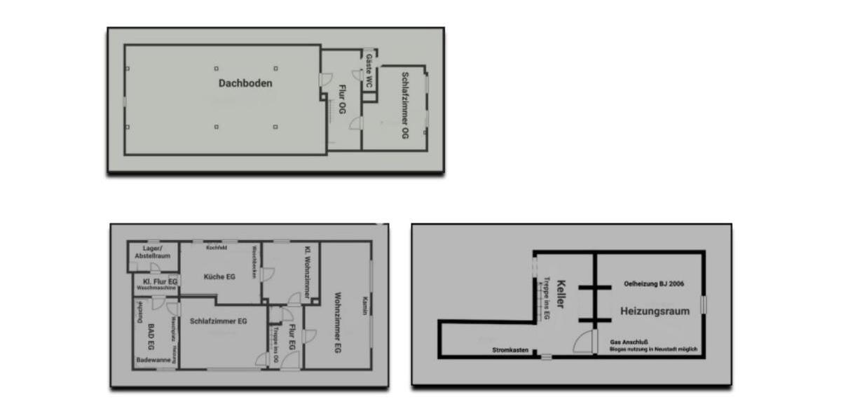 Einfamilienhaus mit Ausbaupotenntial in Eilvese 4 zimmer
