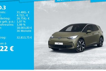 VW ID.3 21.484 km 31.480 &euro; Langenhagen 30853
