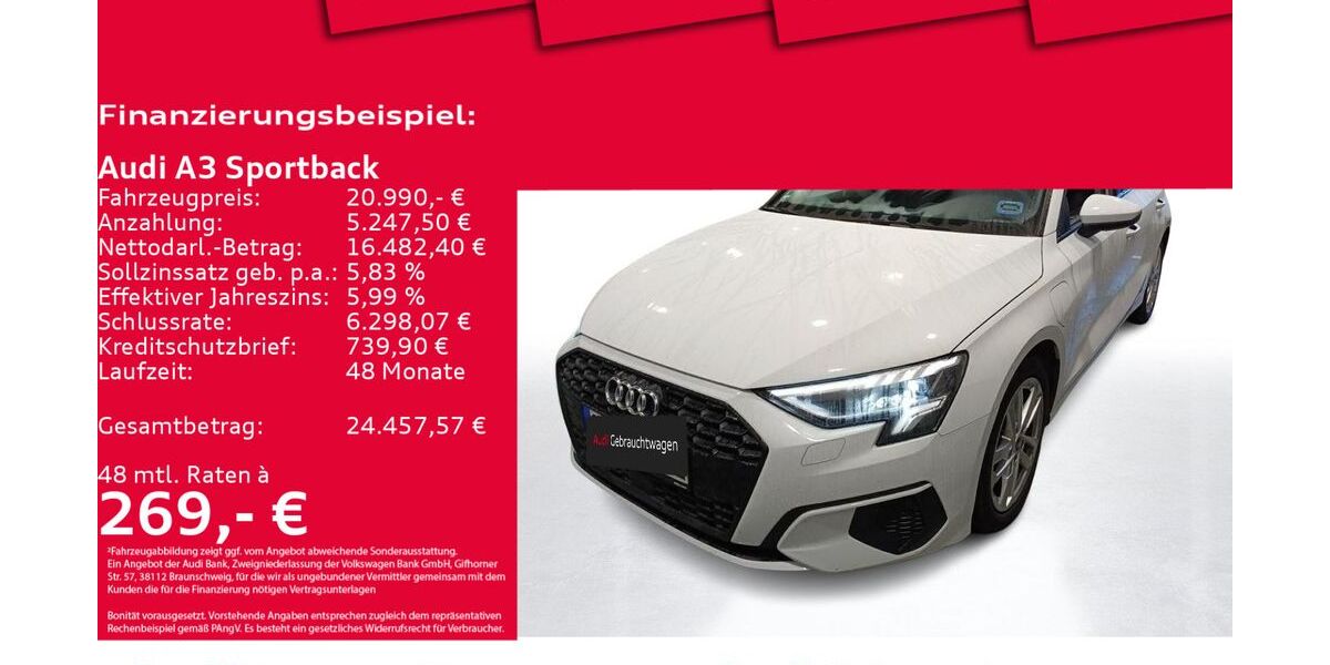 Audi A3 72.358 km 20.990 &euro; Hannover 30179