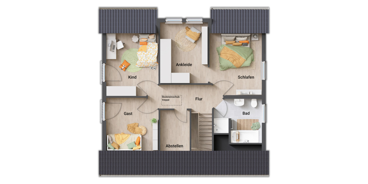 Einfamilienhaus Harsum - 5 Zimmer, 140 m&sup2;, 407.190&euro; | Angebot:26154989