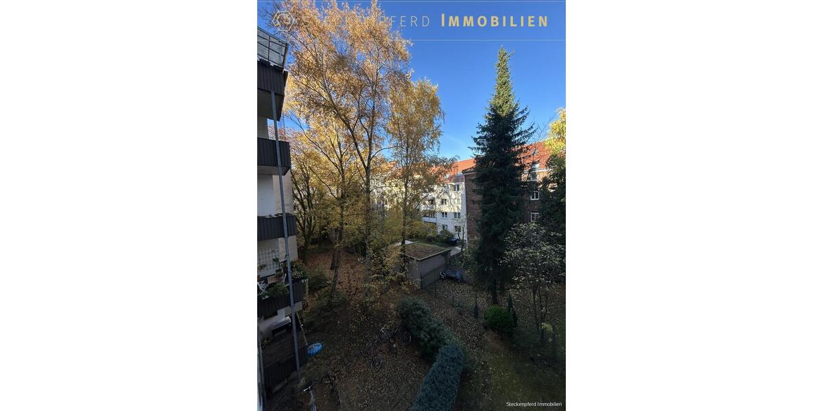 Altbaucharme neu belebt – großzügige, sanierte 3-Zimmer-Wohnung mit zwei Balkonen, sofort bezugsbereit 3 zimmer