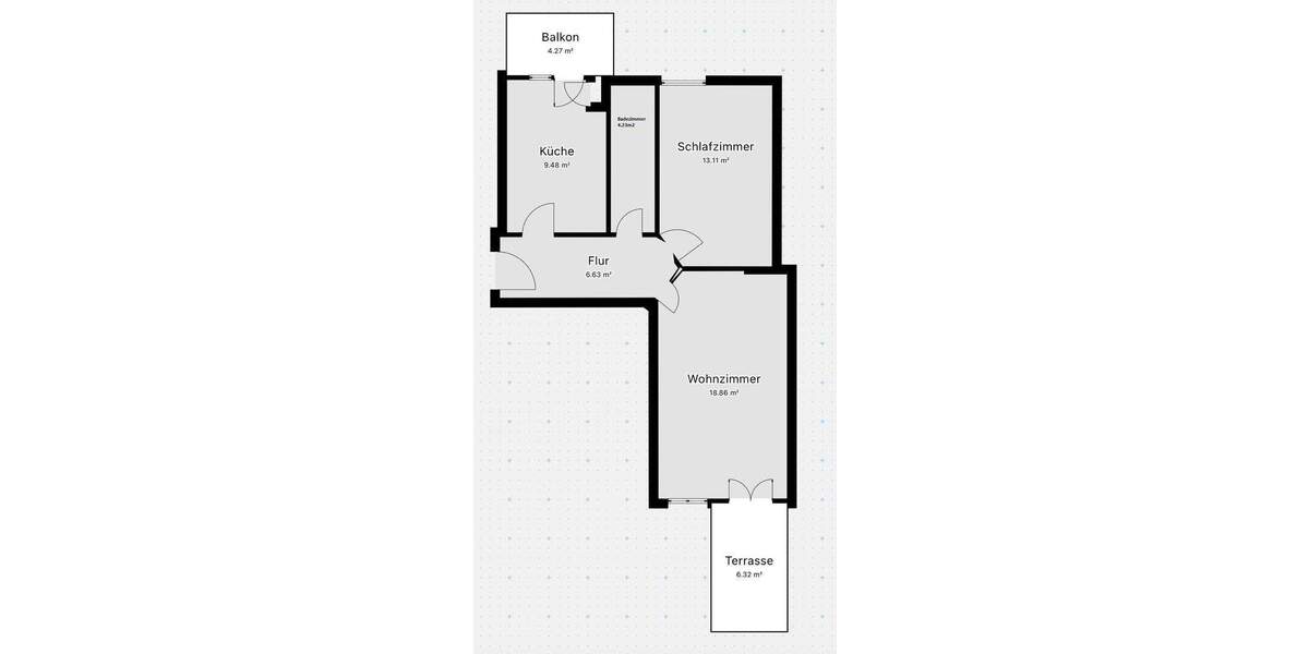Etagenwohnung Hannover Südstadt - 2 Zimmer, 64 m&sup2;, 830&euro; | Angebot:25277679