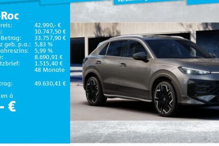 VW T-Roc 4.850 km 41.450 &euro; Hannover 30655