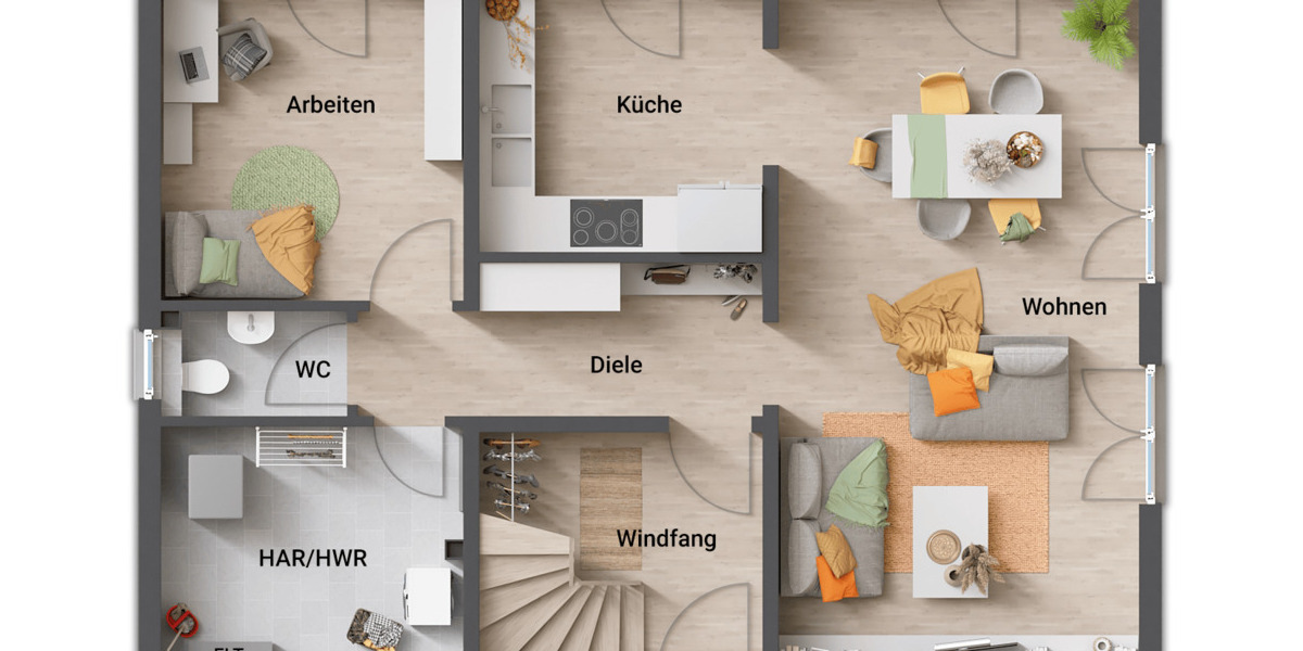 Einfamilienhaus Hohenhameln Mehrum - 5 Zimmer, 142 m&sup2;, 355.750&euro; | Angebot:26703323