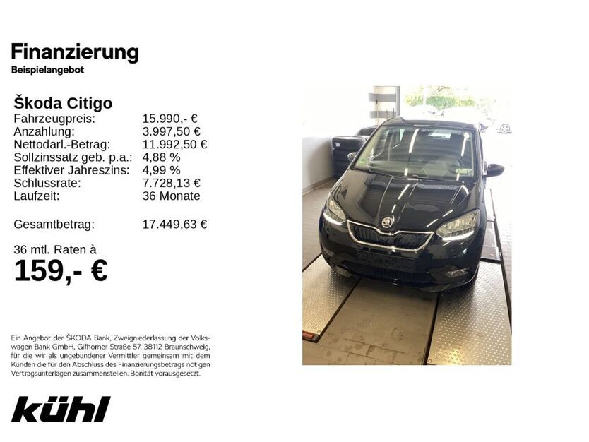 Skoda Citigo 38.667 km 15.690 € Hildesheim 31137