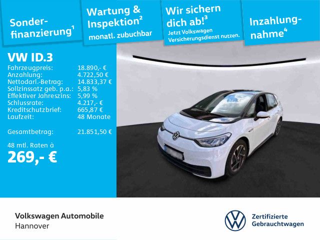 VW ID.3 71.662 km 18.890 € Hannover 30519