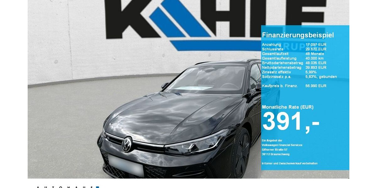 VW Passat 37.500 km 56.990 &euro; Hannover 30419