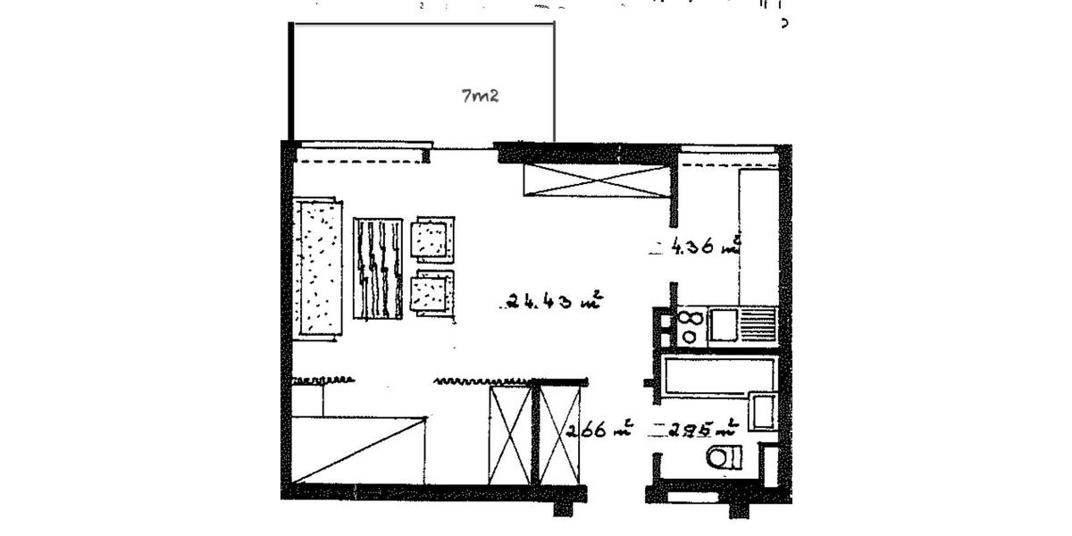 Hochparterre Garbsen Berenbostel - 1 Zimmer, 38 m&sup2;, 145.900&euro; | Angebot:26553568