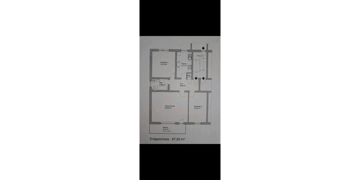 Erdgeschoßwohnung Harsum - 3 Zimmer, 88 m&sup2;, 149.900&euro; | Angebot:25044443