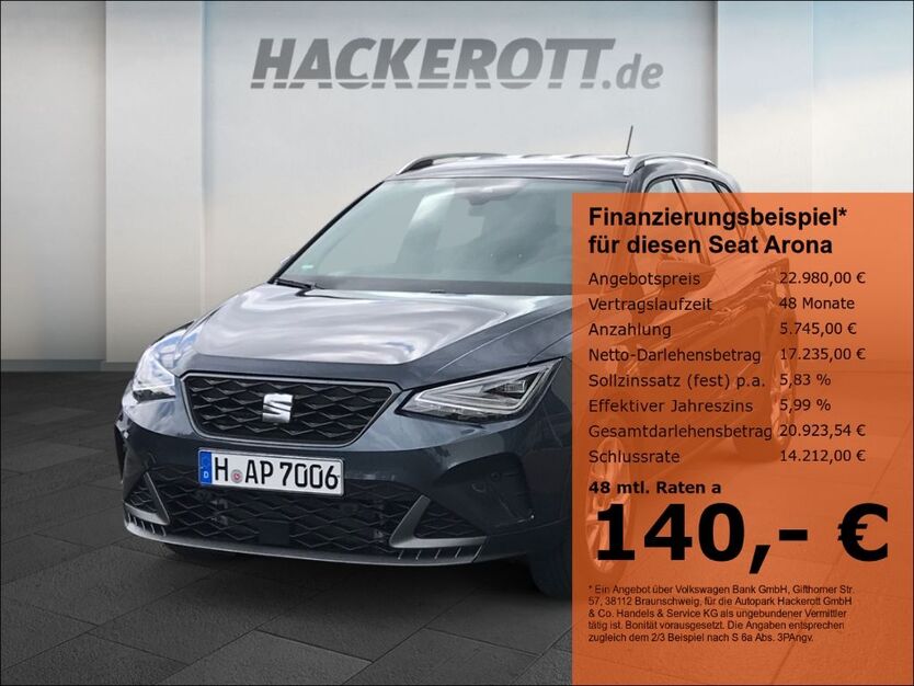Seat Arona 15.100 km 22.480 € Laatzen 30880