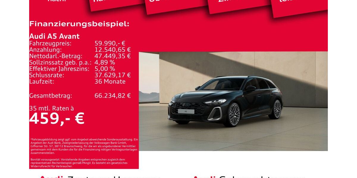 Audi A5 9.999 km 56.990 &euro; Hannover 30179