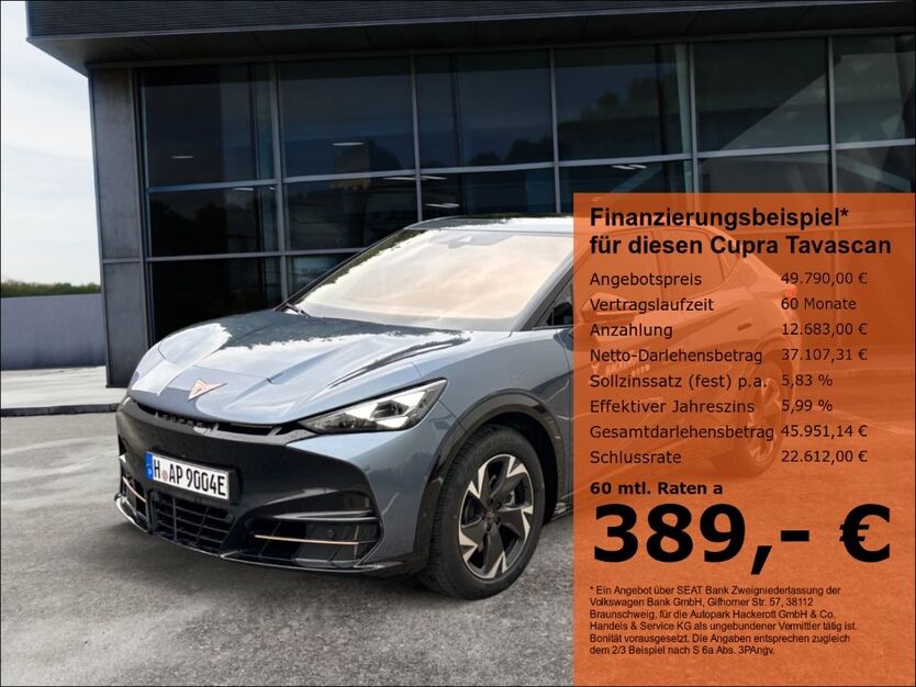 Cupra Tavascan 20.000 km 45.450 € Laatzen 30880