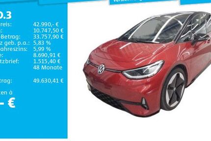 VW ID.3 23.420 km 42.990 &euro; Hannover 30519