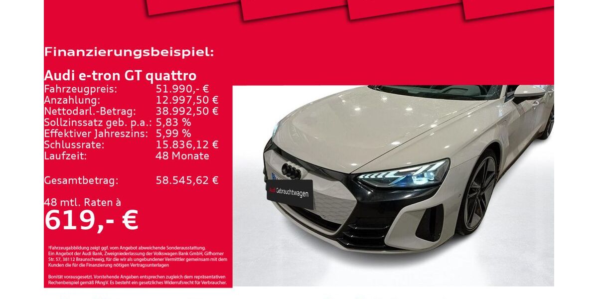 Audi e-tron GT 71.658 km 51.990 &euro; Hannover 30179