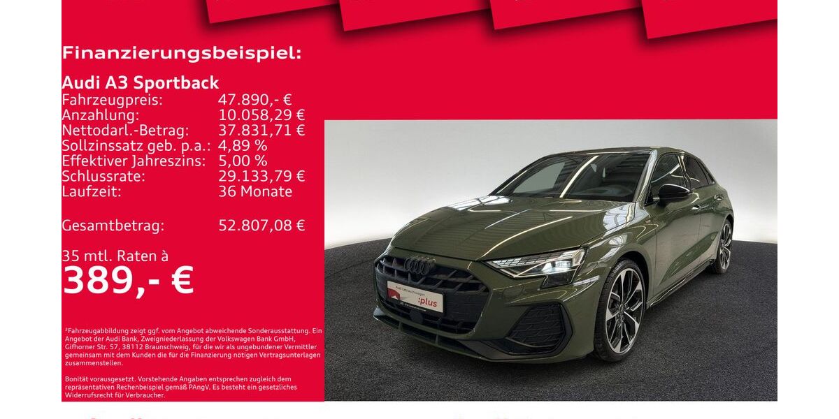 Audi A3 5.999 km 47.890 &euro; Hannover 30179
