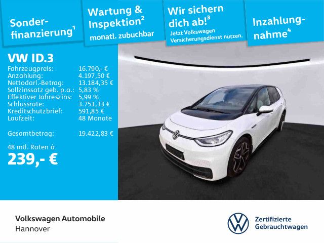 VW ID.3 106.332 km 16.790 € Hannover 30655