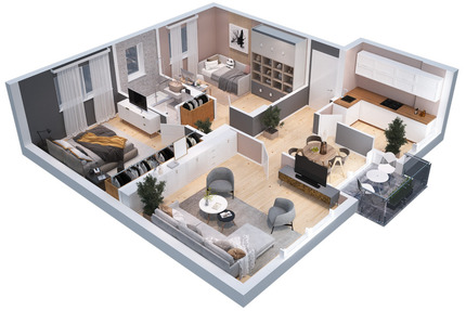 PROVISIONSFREI - Etagenwohnung in HannoverStöcken, mit Balkon 3 zimmer