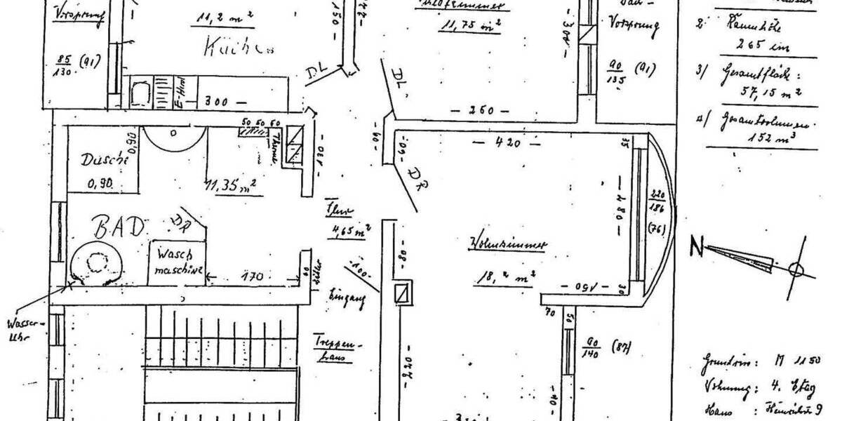 Etagenwohnung Hildesheim Nord - 2 Zimmer, 53 m&sup2;, 450&euro; | Angebot:25697673