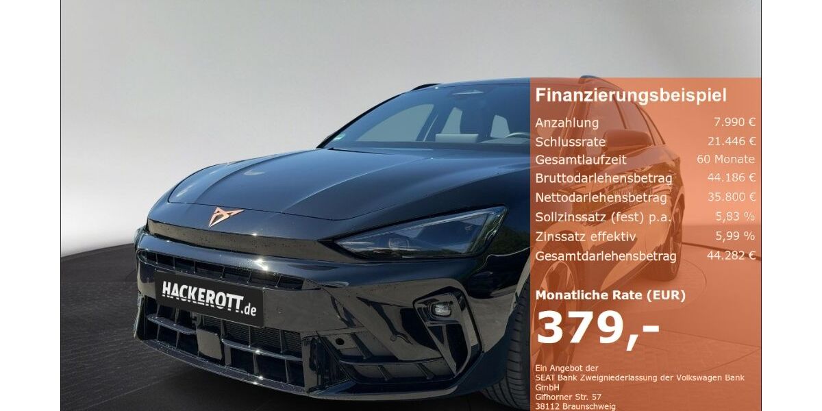 Cupra Leon 3.800 km 43.790 &euro; Hannover 30165