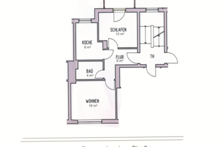 Wohnung Hildesheim Neustadt - 2 Zimmer, 49 m&sup2;, 480&euro; | Angebot:26892102