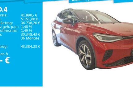 VW ID.4 14.826 km 41.890 € Hannover 30655