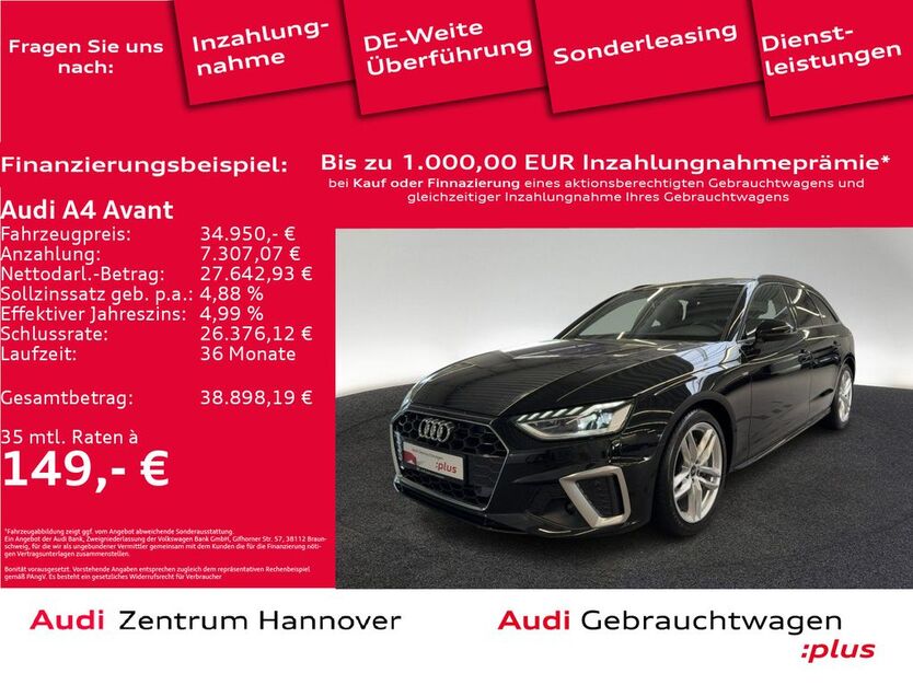 Audi A4 36.004 km 34.950 € Hannover 30179
