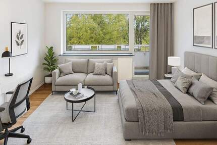 Hochwertig sanierte 1-Zimmer-Wohnung mit Balkon in Stöcken-Ledeburg auf Erbpacht 1 zimmer