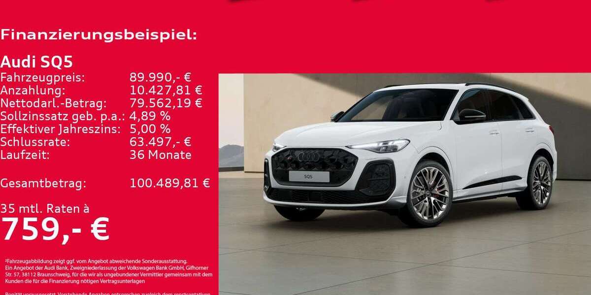 Audi SQ5 9.999 km 89.990 &euro; Hannover 30179