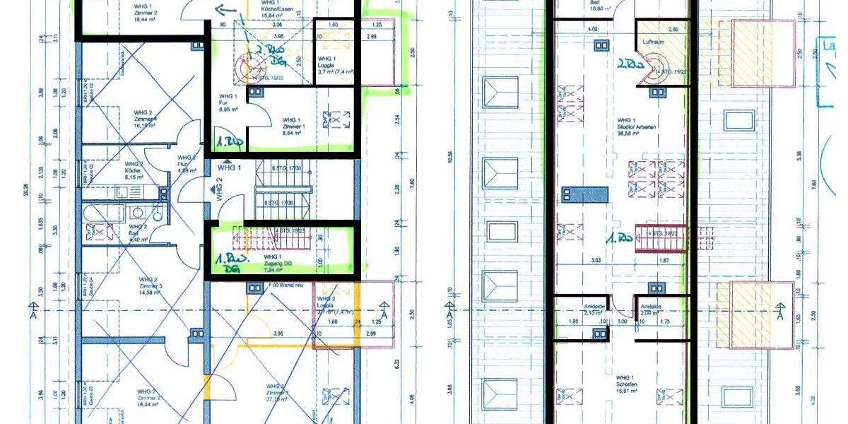 Etagenwohnung Hannover Oststadt - 4 Zimmer, 130 m&sup2;, 598.000&euro; | Angebot:25195898