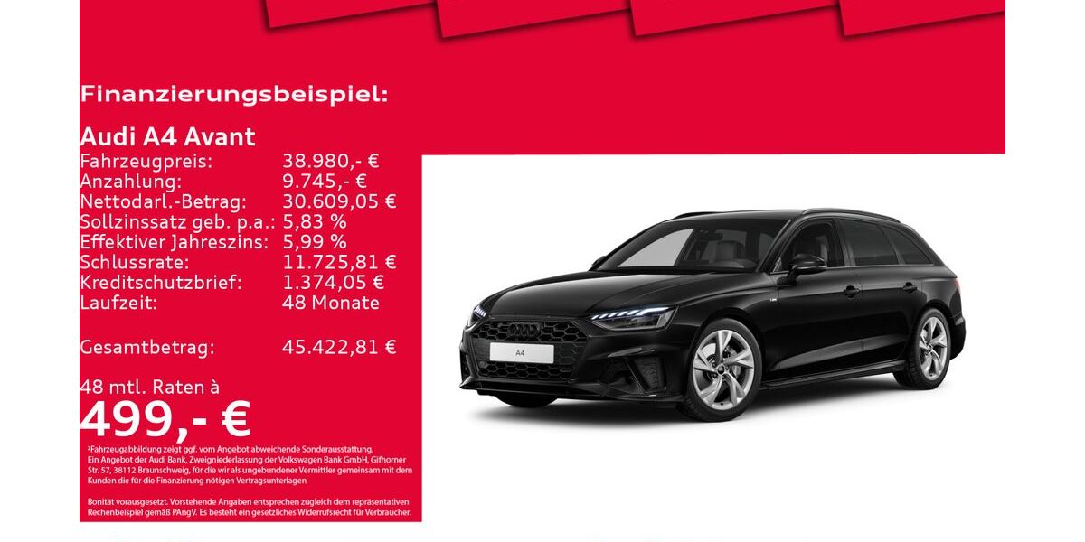 Audi A4 31.093 km 38.950 &euro; Hannover 30179