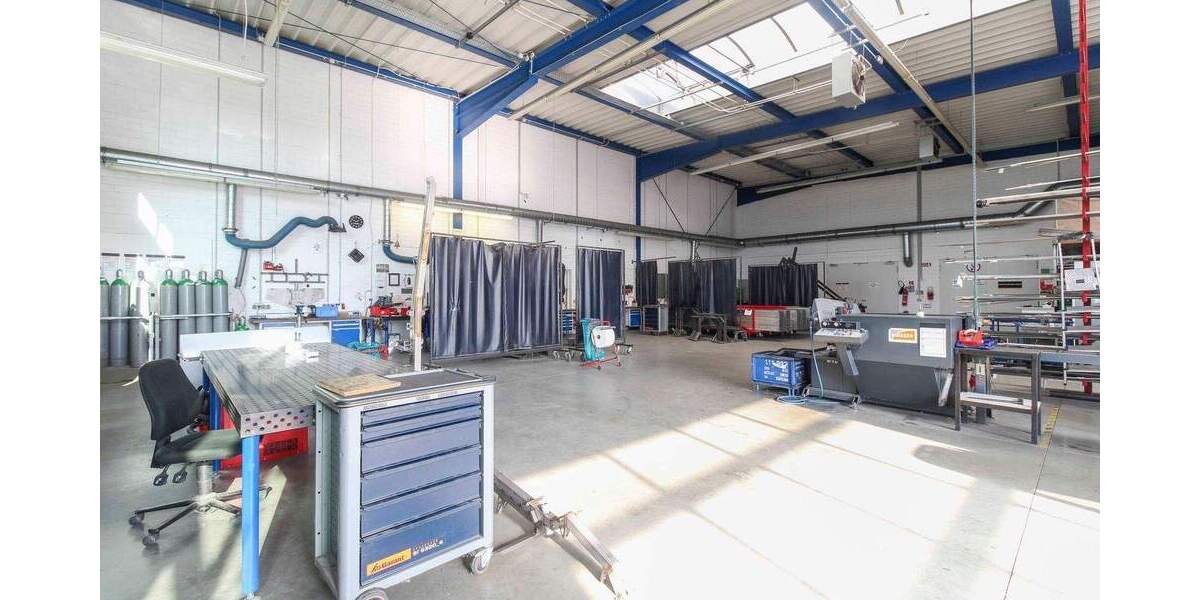 Moderne und sehr gepflegte Büro- und Produktionsimmobilie in beliebter Gewerbelage von Hildesheim zimmer