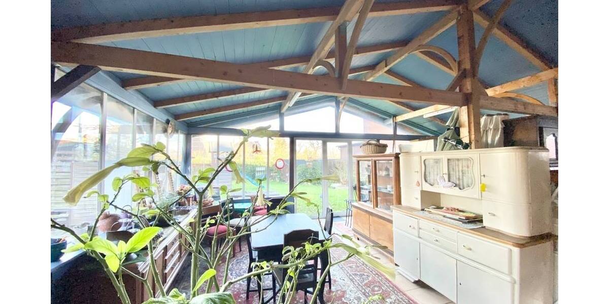 Historisches Fachwerkhaus mit 2 Wohneinheiten + Antiquitätencafé, Nähe Luther See 6 zimmer