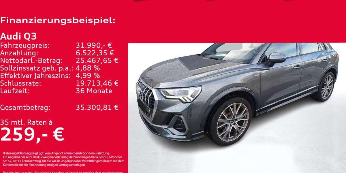 Audi Q3 52.631 km 31.990 &euro; Hannover 30179