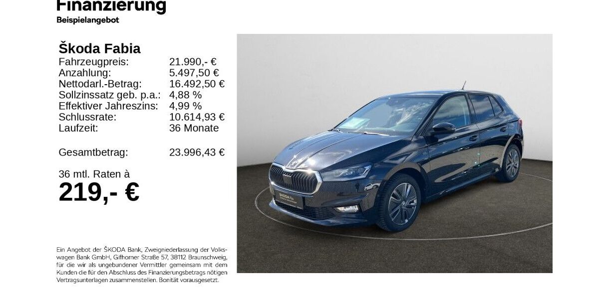 Skoda Fabia 18.529 km 21.690 &euro; Hildesheim 31137