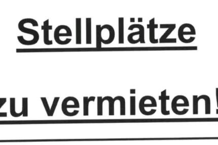 Stellplatz Unterstellplatz Halle Garage zu vermieten. zimmer