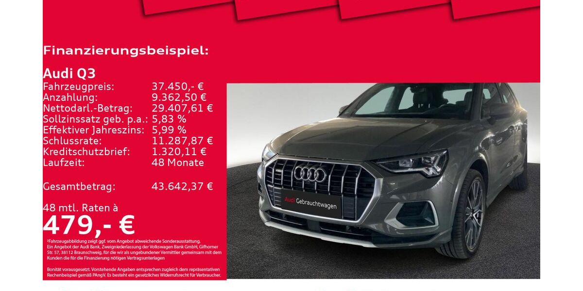 Audi Q3 65.134 km 37.450 &euro; Hannover 30179