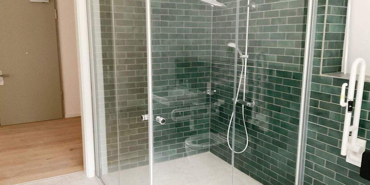 Barrierefreie Neubauwohnung mit Terrasse - stilvoll & komfortabel wohnen, Einbauküche, Tageslichtbad 3 zimmer