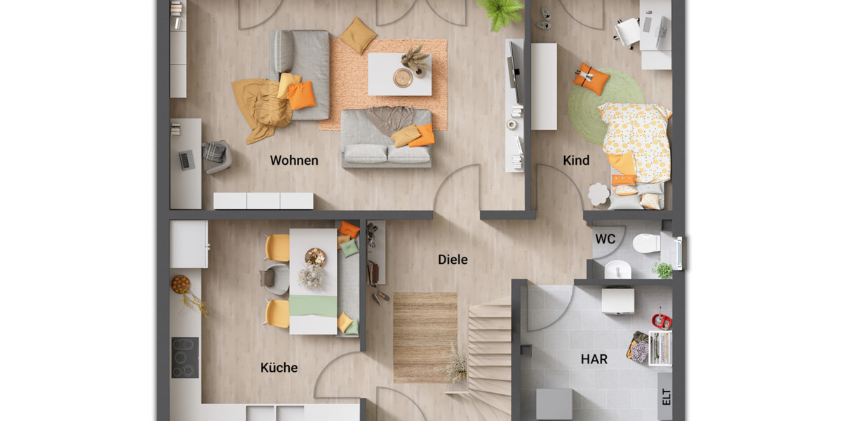 Einfamilienhaus Harsum - 5 Zimmer, 140 m&sup2;, 407.190&euro; | Angebot:26154989