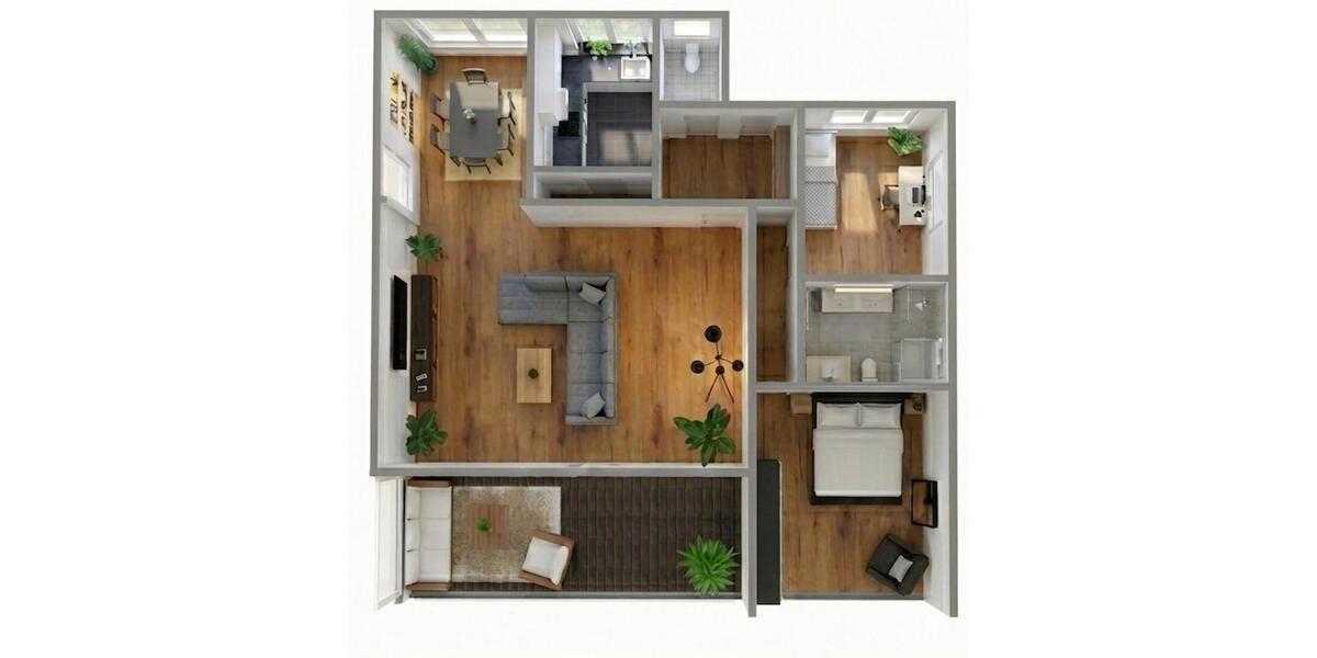 Erdgeschoßwohnung Isernhagen - 3 Zimmer, 125 m&sup2;, 1.687&euro; | Angebot:26338170
