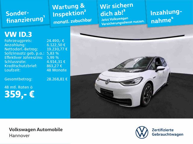 VW ID.3 22.432 km 24.490 € Hannover 30655
