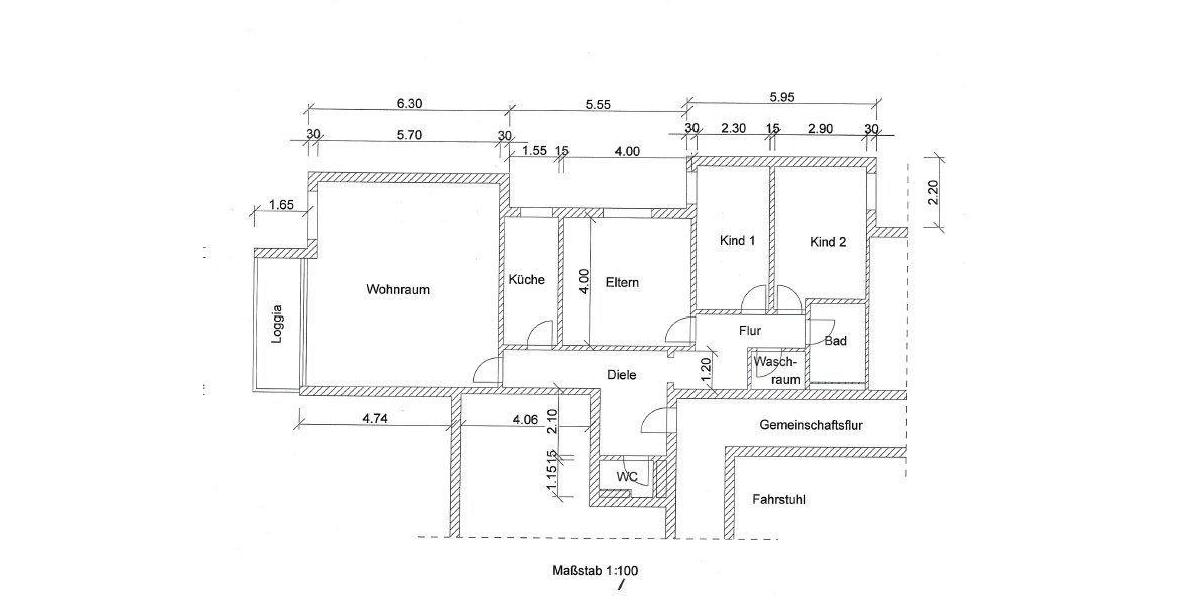 Etagenwohnung Barsinghausen - 4 Zimmer, 112 m&sup2;, 1.100&euro; | Angebot:26096545