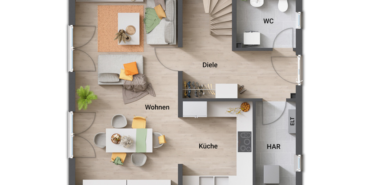 Einfamilienhaus Peine Schwicheldt - 4 Zimmer, 109 m&sup2;, 326.350&euro; | Angebot:25356579