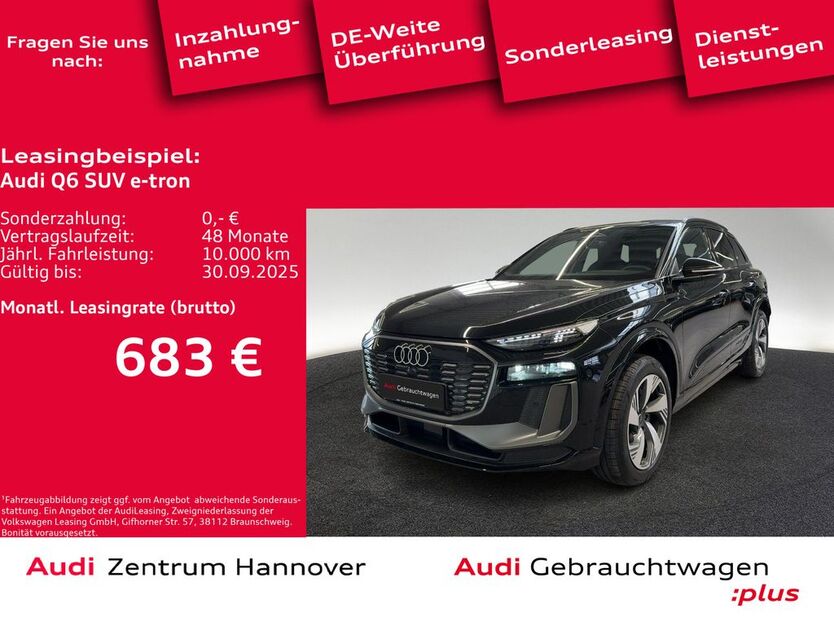 Audi Q6 e-tron 4.999 km 65.950 € Hannover 30179