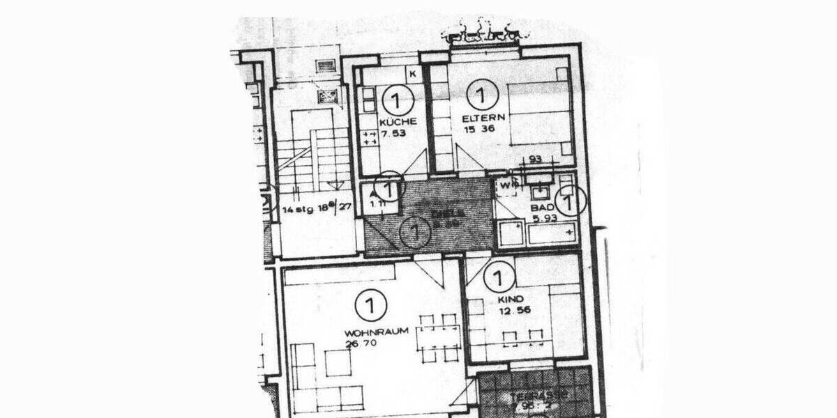 Etagenwohnung Hannover Kleefeld - 3 Zimmer, 83 m&sup2;, 295.000&euro; | Angebot:26741024