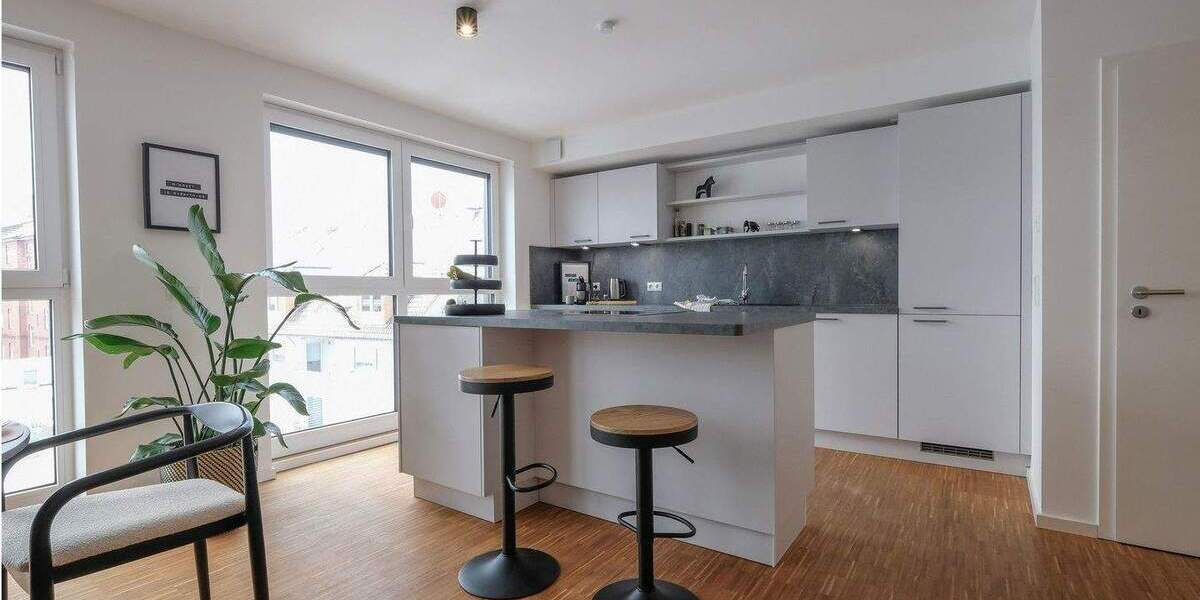 Neubau-gehobene 2-Zimmer Dachgeschosswohnung in Hainholz möbliert 2 zimmer