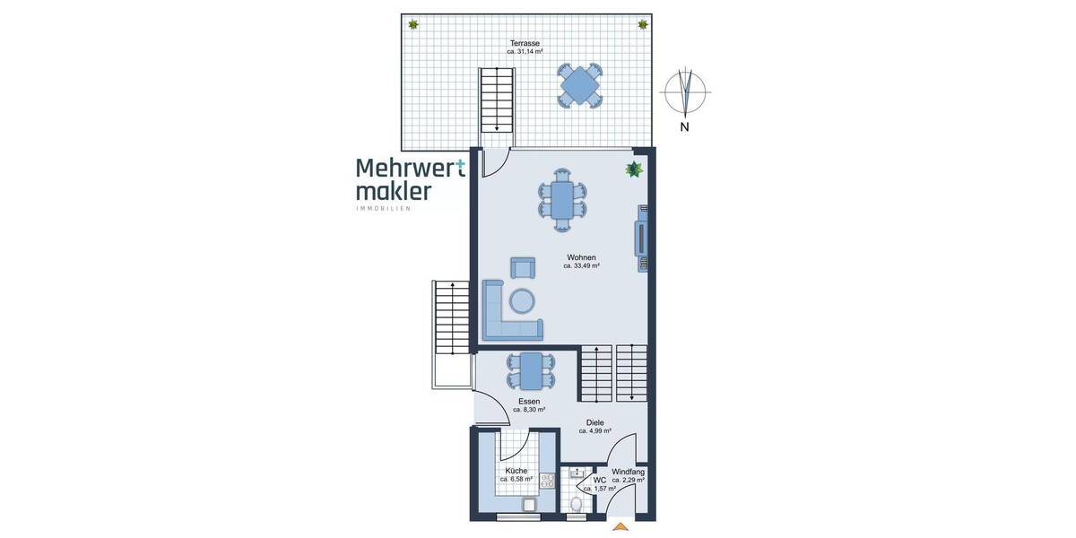 Reihenendhaus Lehrte - 7 Zimmer, 146 m&sup2;, 299.900&euro; | Angebot:26886370