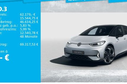 VW ID.3 4.850 km 57.950 &euro; Hannover 30655