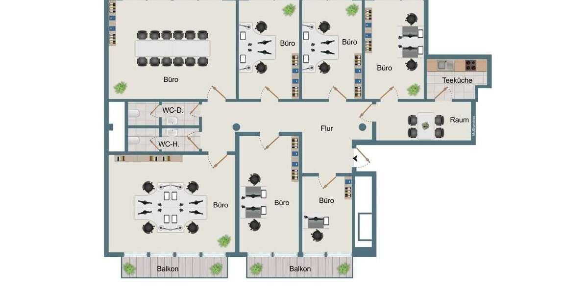 Gewerbeobjekt Hannover Oststadt - 1.930&euro; | Angebot:26090622