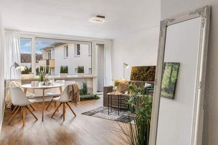 Modern sanierte 1-Zimmer-Wohnung mit Balkon - sofort bezugsfrei in Hannover-Wülfel 1 zimmer